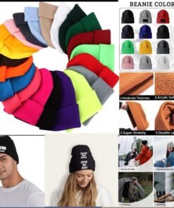 Custom Beanie Personalized Knit Hat