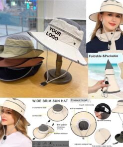 Rulala Fancy Wide Brim Sun Hat For both women and men